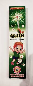 7 CM GREEN CRACKERS